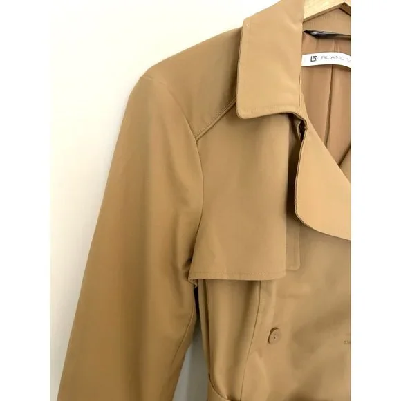 BLANC Noir Classic Trench Coat NWT Size S & XL - Picture 7 of 14